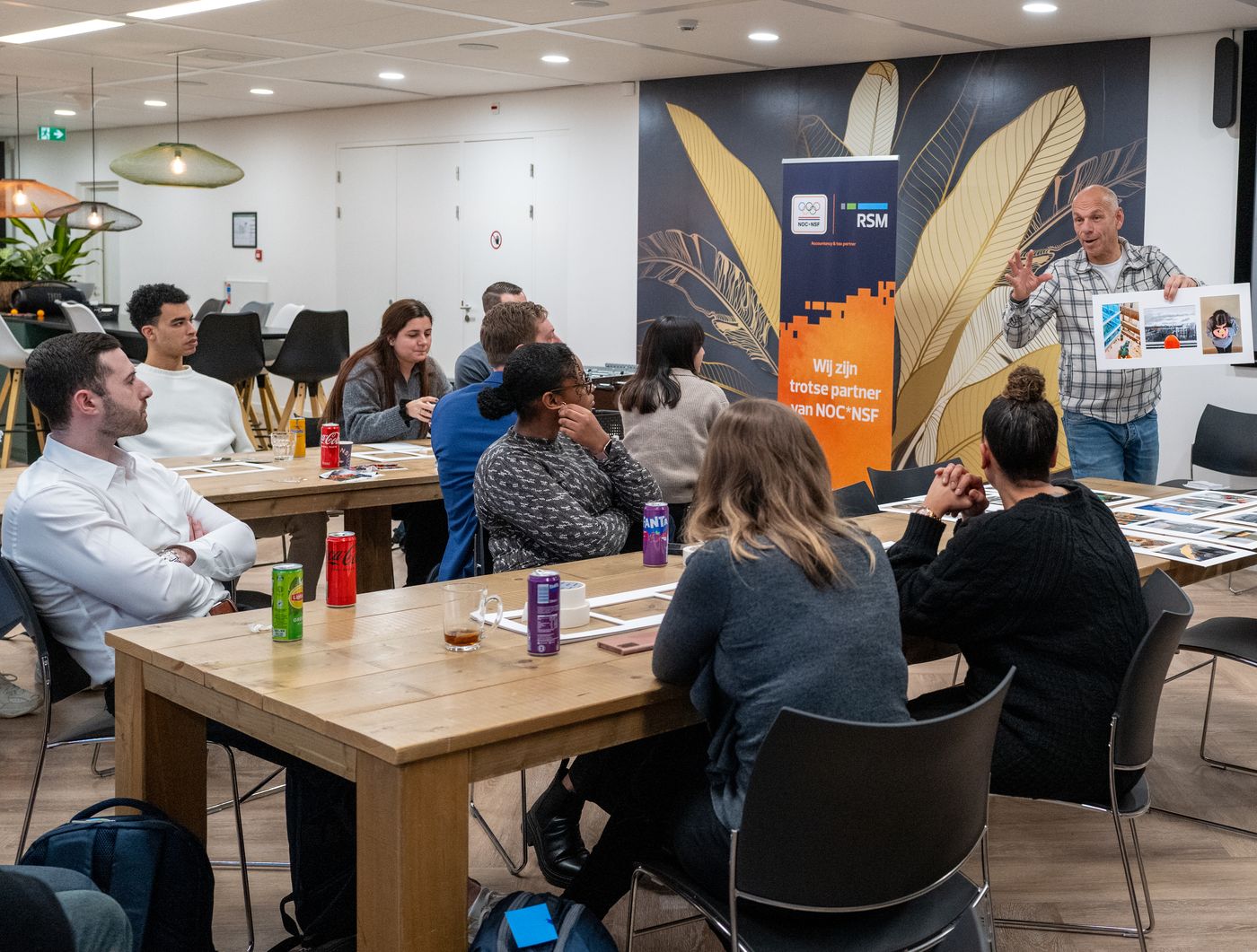 Deelnemers tijdens de workshop
